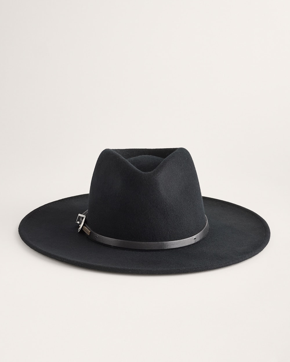 ALTERNATE VIEW OF JACKIE WOOL FELT HAT IN BLACK image number 2