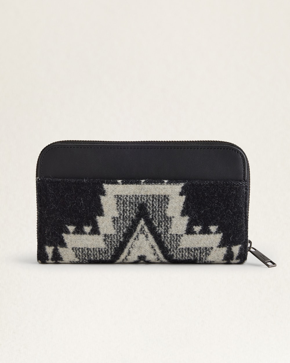 ALTERNATE VIEW OF ROCK POINT CONTINENTAL ZIP WALLET IN BLACK image number 3