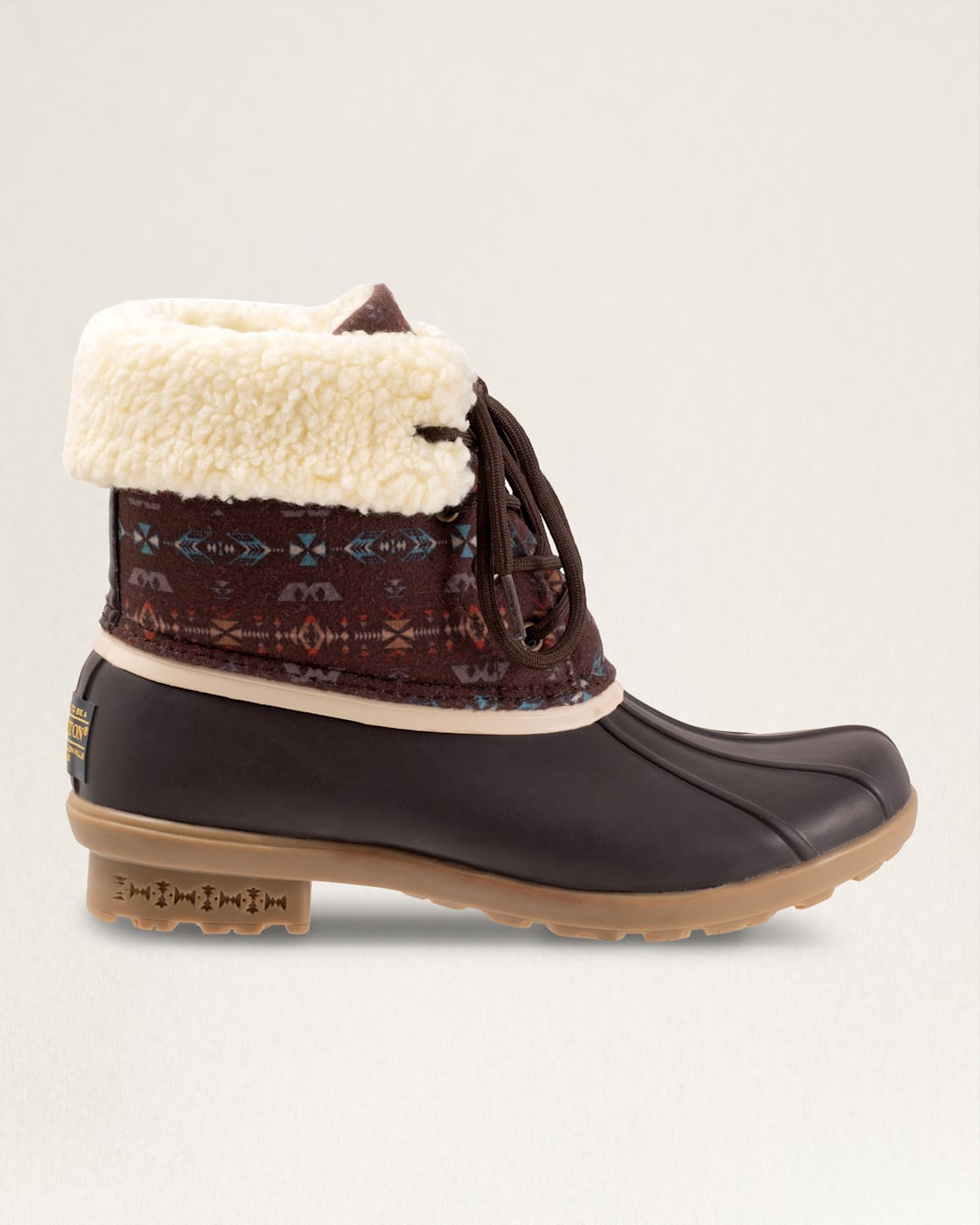 ALTERNATE VIEW OF WOMENS DIAMOND PEAK DUCK MID IN BROWN image number 1