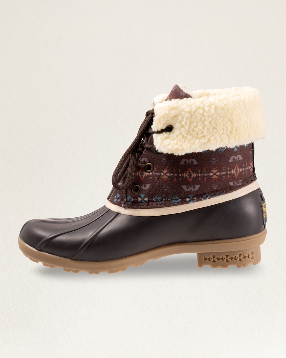 ALTERNATE VIEW OF WOMENS DIAMOND PEAK DUCK MID IN BROWN image number 5