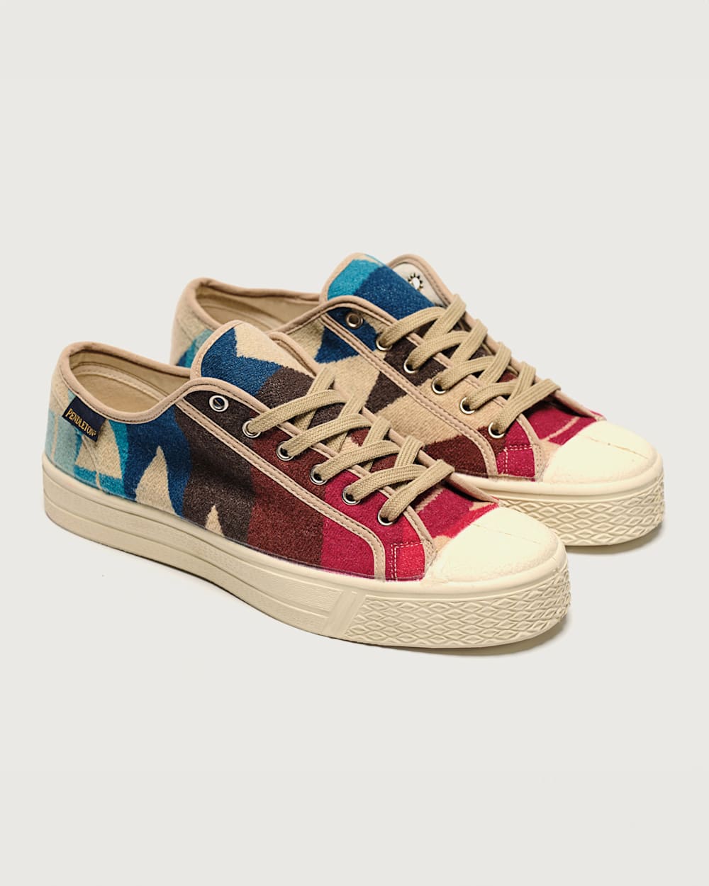 US RUBBER CO X PENDLETON BIG THUNDER LOW TOPS IN MULTI image number 1