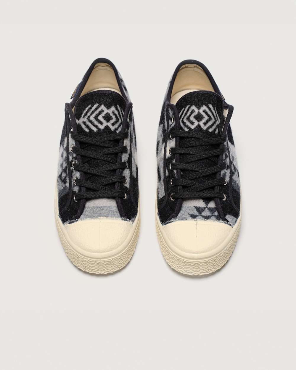 Shop US Rubber Co x Pendleton Grey Scale Low Tops for Modern Shop US Rubber Co x Pendleton Grey Scale Low Tops for Modern