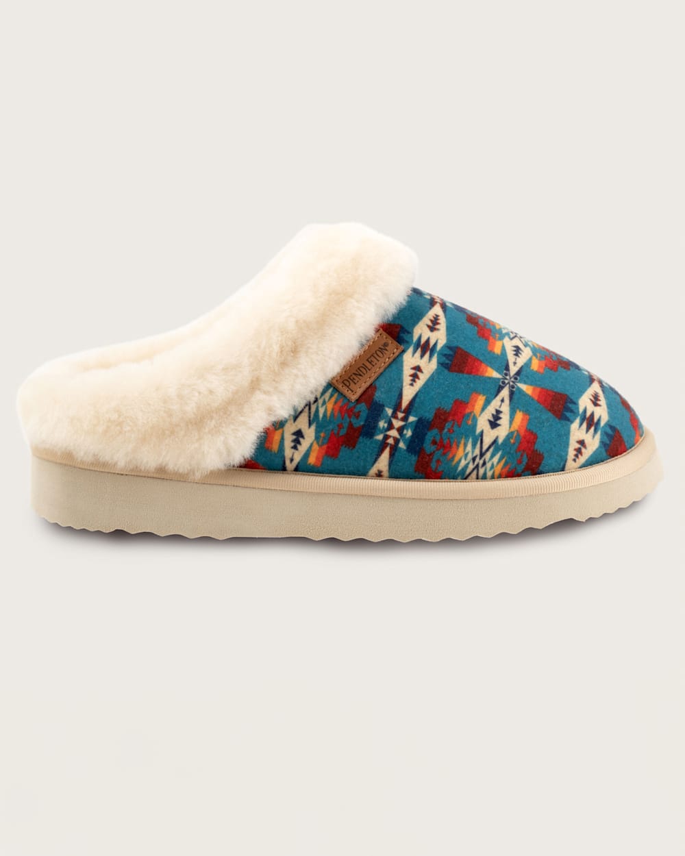 ALTERNATE VIEW OF WOMEN'S TUCSON SLIPPERS IN TURQUOISE image number 2