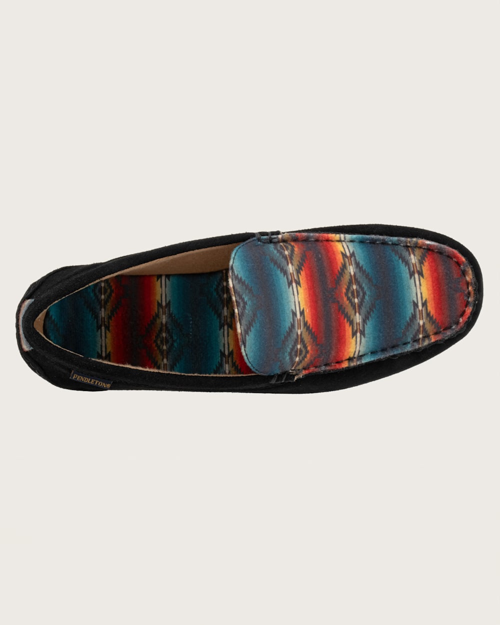 ALTERNATE VIEW OF MEN'S SALTILLO SUNSET SLIPPERS IN BLACK image number 4