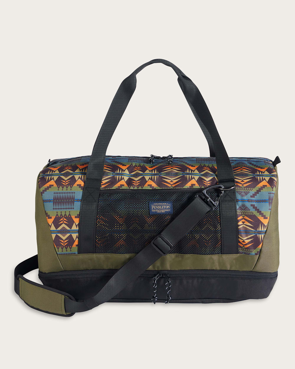 MYSTIC LAKE EXPLORER CARRYALL WEEKENDER IN OLIVE MULTI image number 1