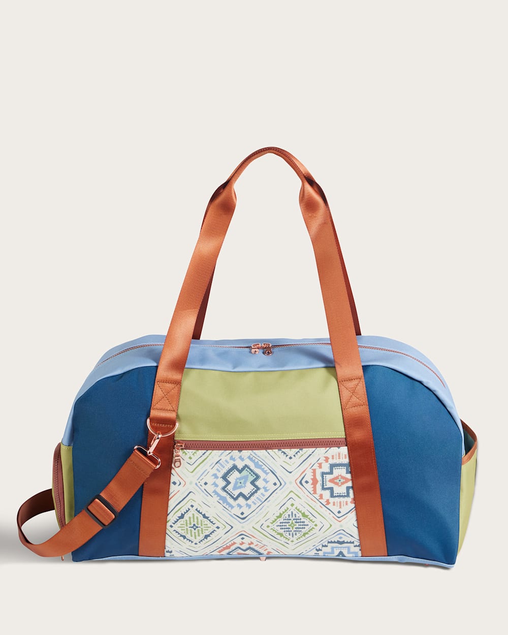 HARDING BEACH CANOPY CANVAS WEEKENDER IN BLUE MULTI image number 1