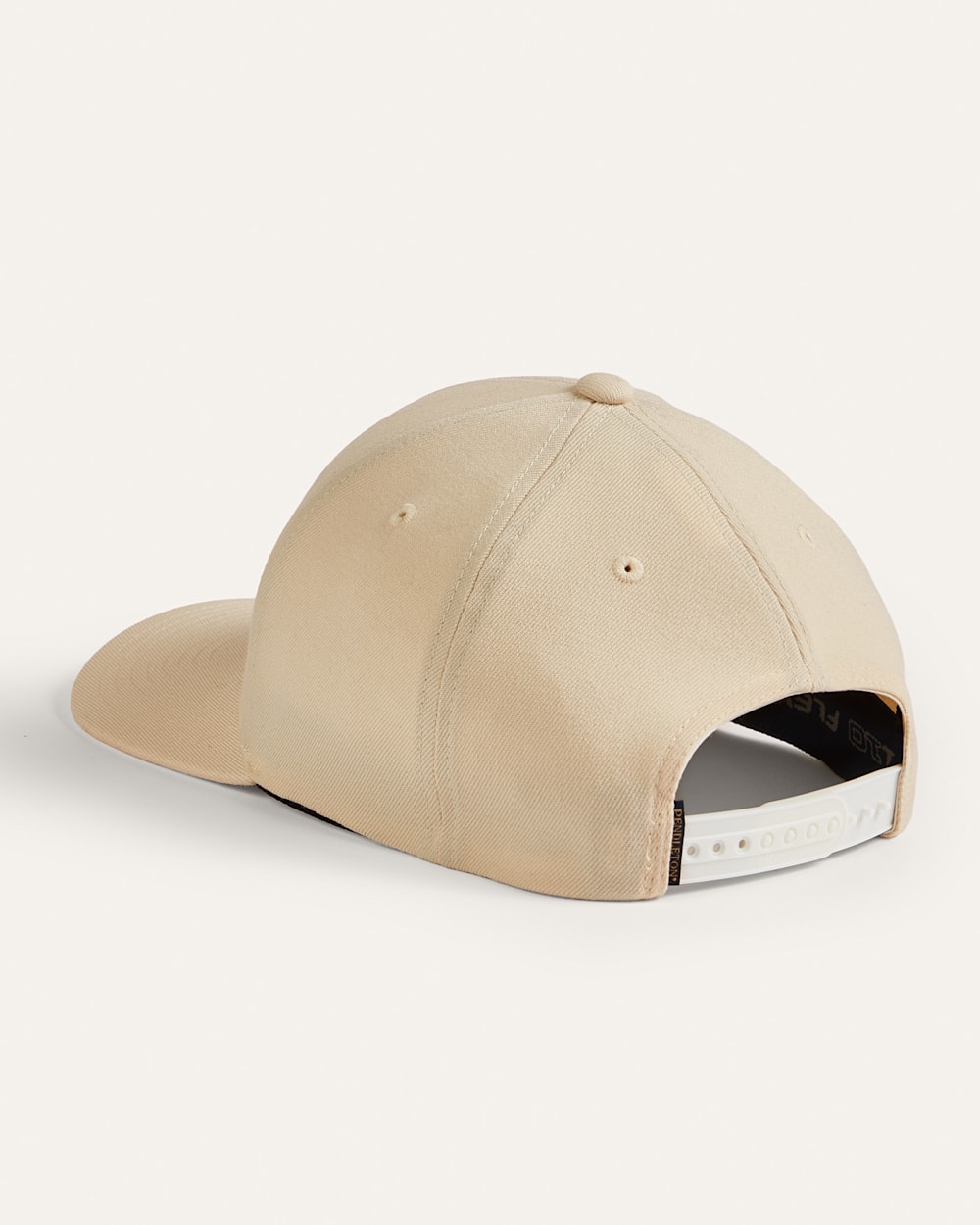 ALTERNATE VIEW OF BISON EMBROIDERED HAT IN CREAM image number 2