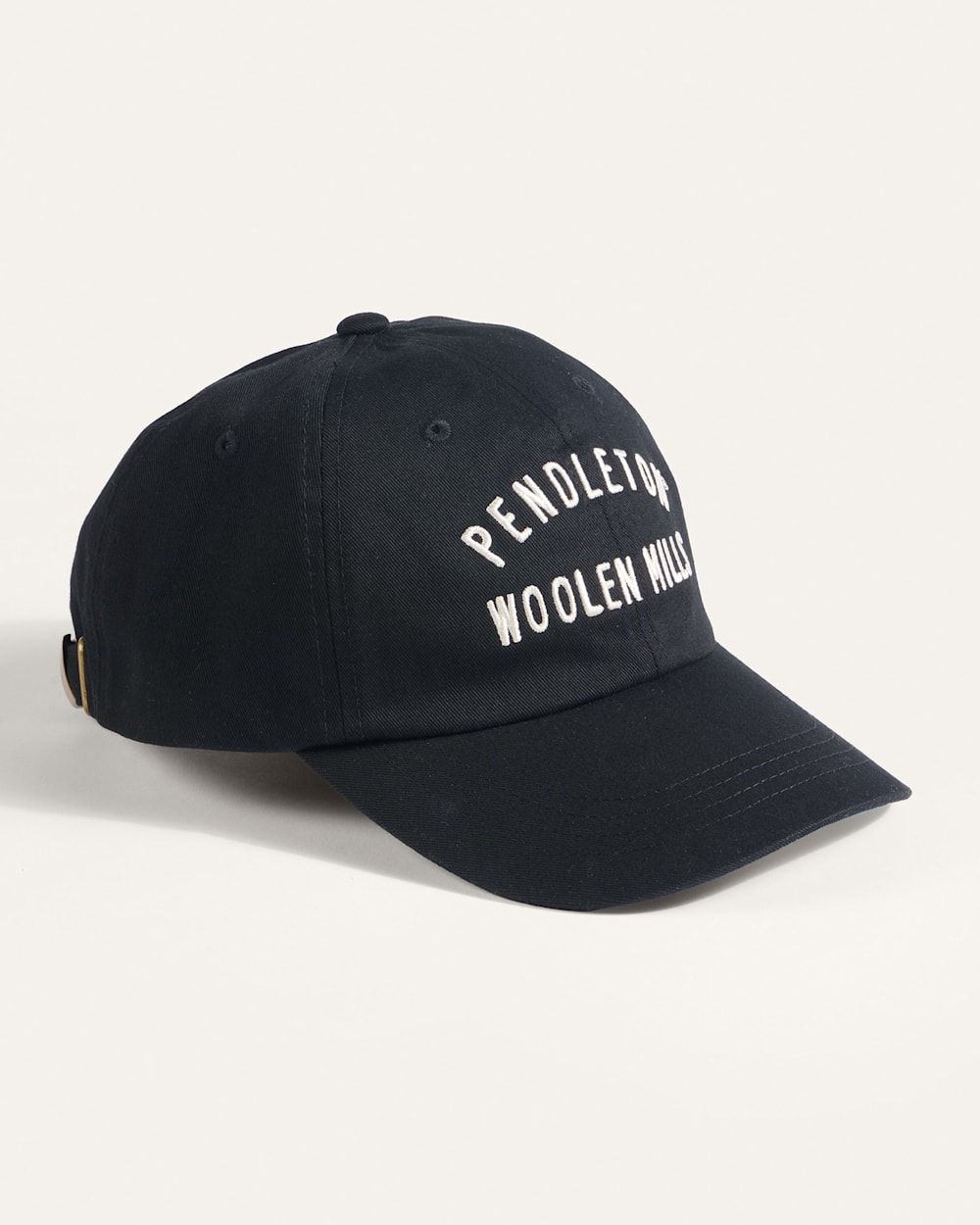 CLASSIC LOGO SIX-PANEL CAP IN BLACK image number 1