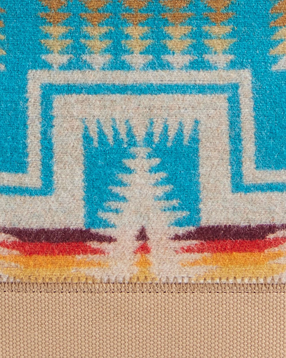 ALTERNATE VIEW OF HARDING CITY ZIP TOTE IN TURQUOISE image number 3