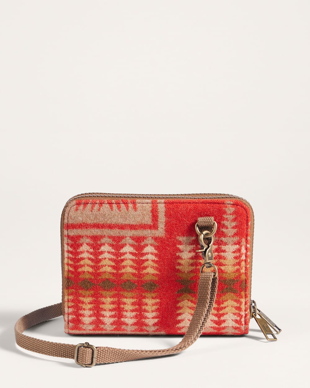 ALTERNATE VIEW OF HARDING CROSSBODY ORGANIZER IN CHILI RED image number 2