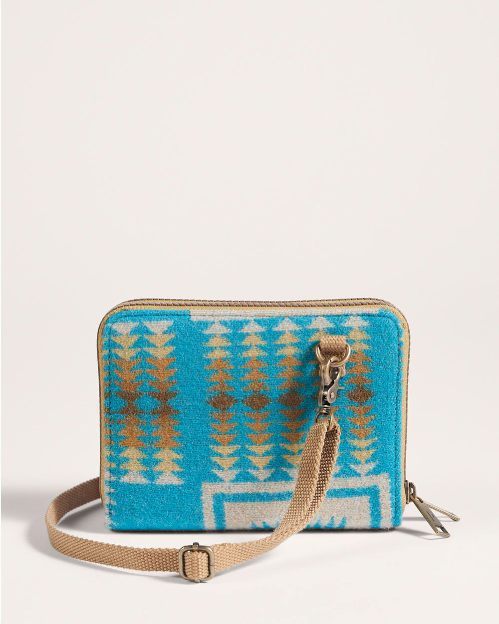 ALTERNATE VIEW OF HARDING CROSSBODY ORGANIZER IN TURQUOISE image number 2