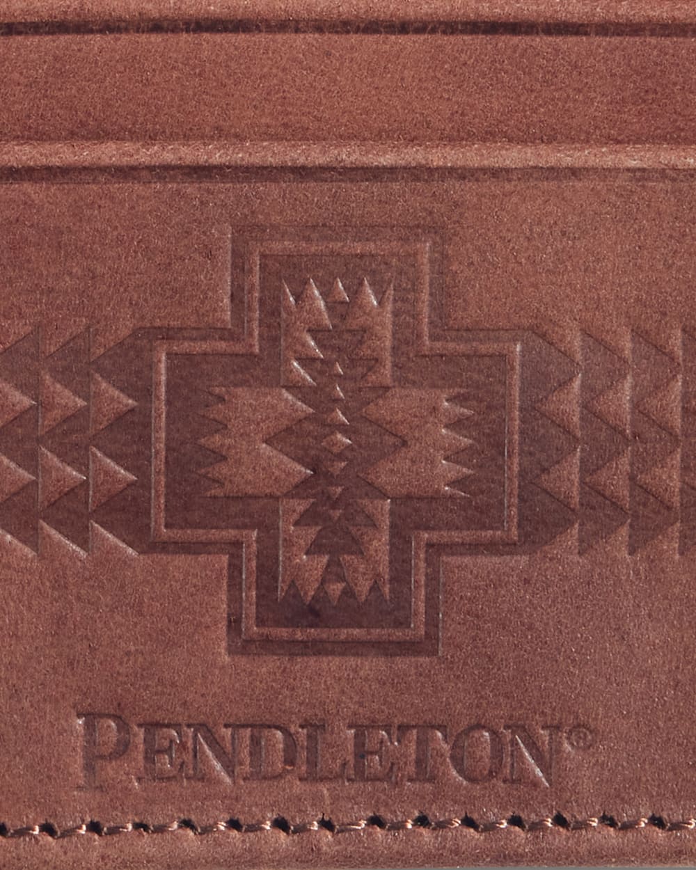 ALTERNATE VIEW OF HARDING SLIM WALLET IN CHILI RED image number 3