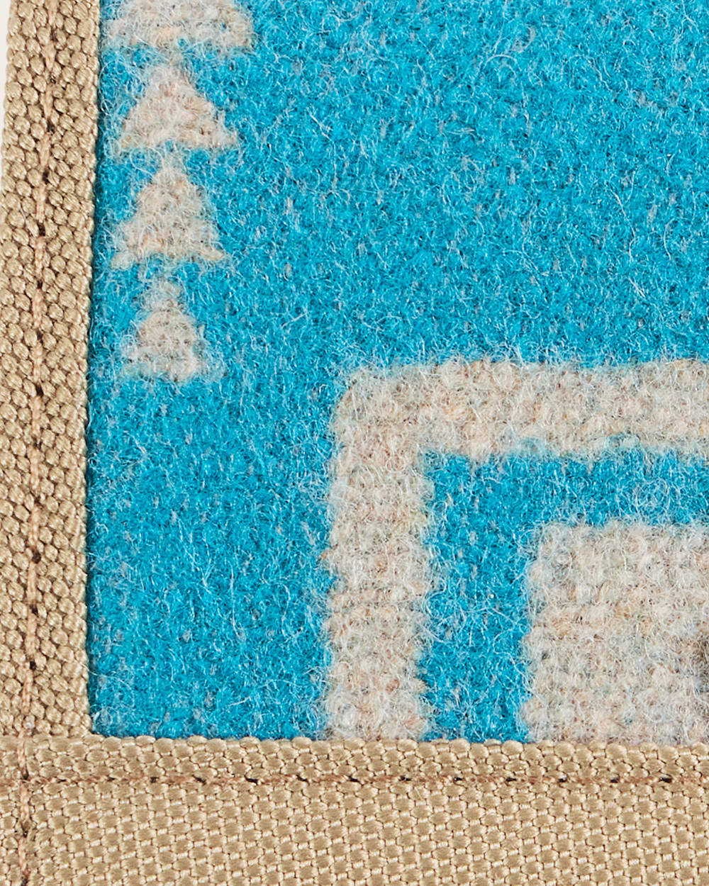 ALTERNATE VIEW OF HARDING TRIFOLD WALLET IN TURQUOISE image number 4