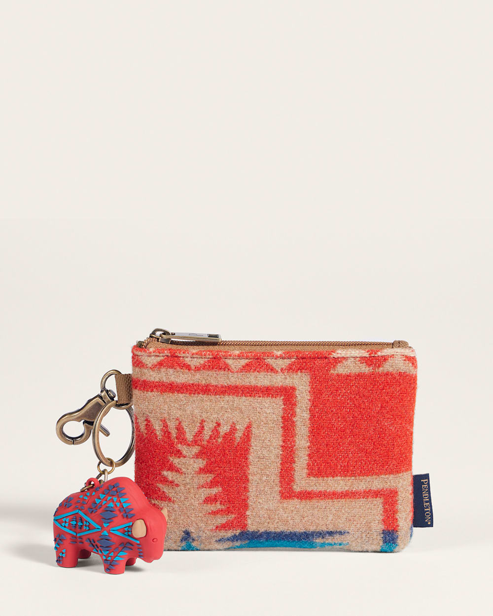 HARDING ID POUCH IN CHILI RED image number 1
