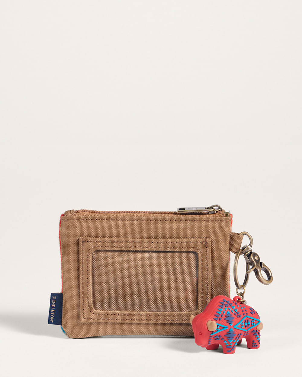 ALTERNATE VIEW OF HARDING ID POUCH IN CHILI RED image number 2