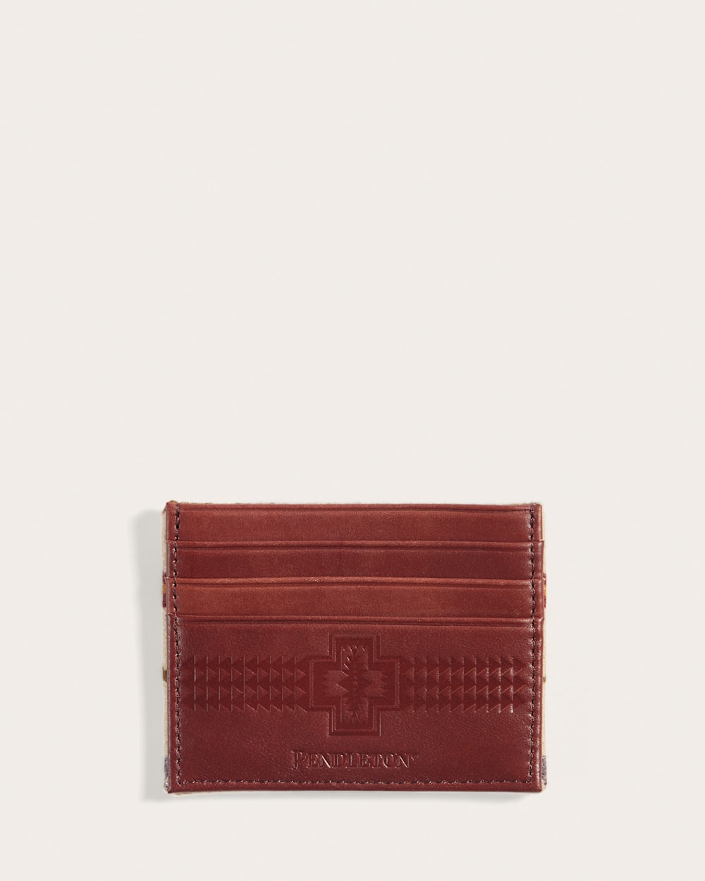 ALTERNATE VIEW OF WYETH TRAIL SLIM WALLET IN BEIGE image number 2