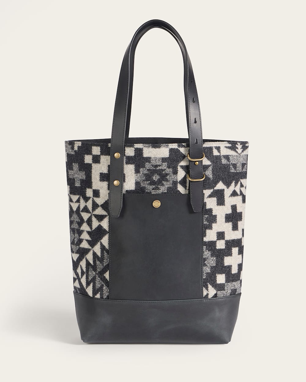 BLUE RIDGE TOTE IN BLACK MULTI image number 1
