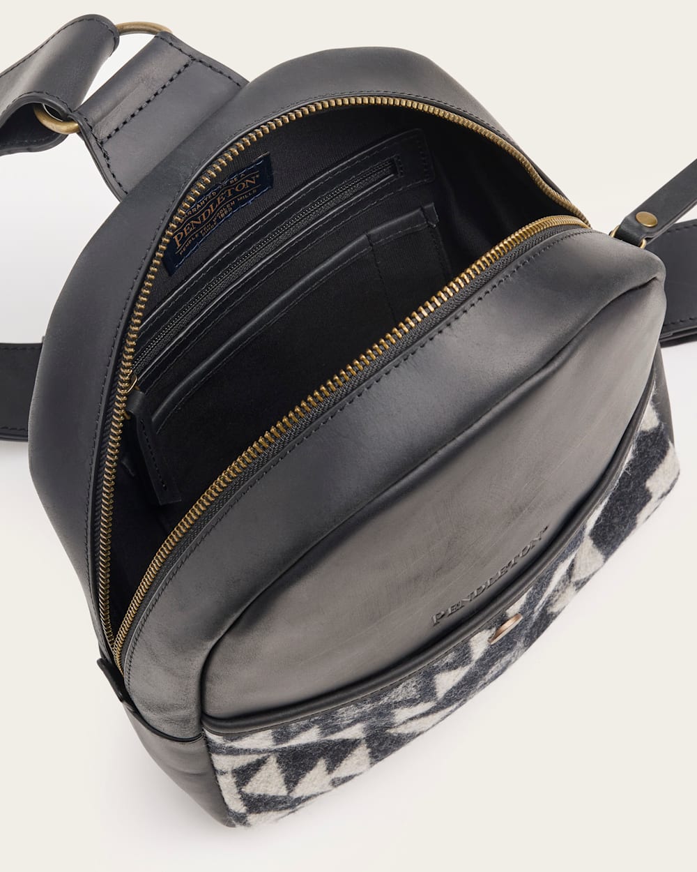 ALTERNATE VIEW OF BLUE RIDGE MINI SLING BACKPACK IN BLACK MULTI image number 3