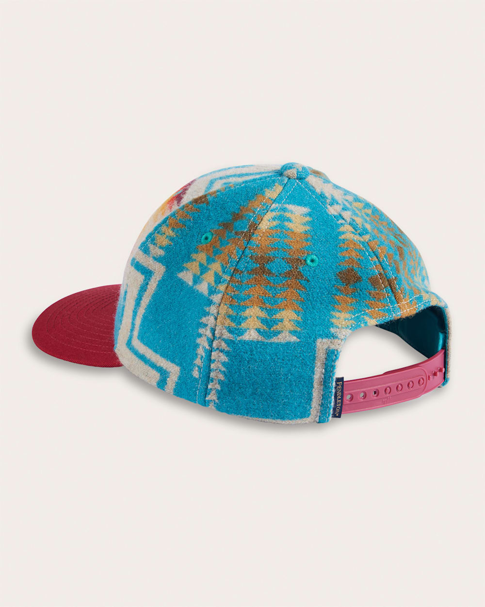 ALTERNATE VIEW OF HARDING WOOL HAT IN TURQUOISE image number 2