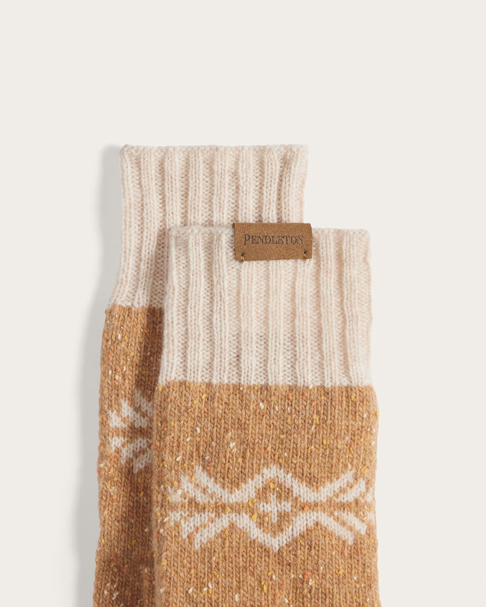 ALTERNATE VIEW OF ICON LAMBSWOOL TEXTING GLOVES IN TAN image number 2