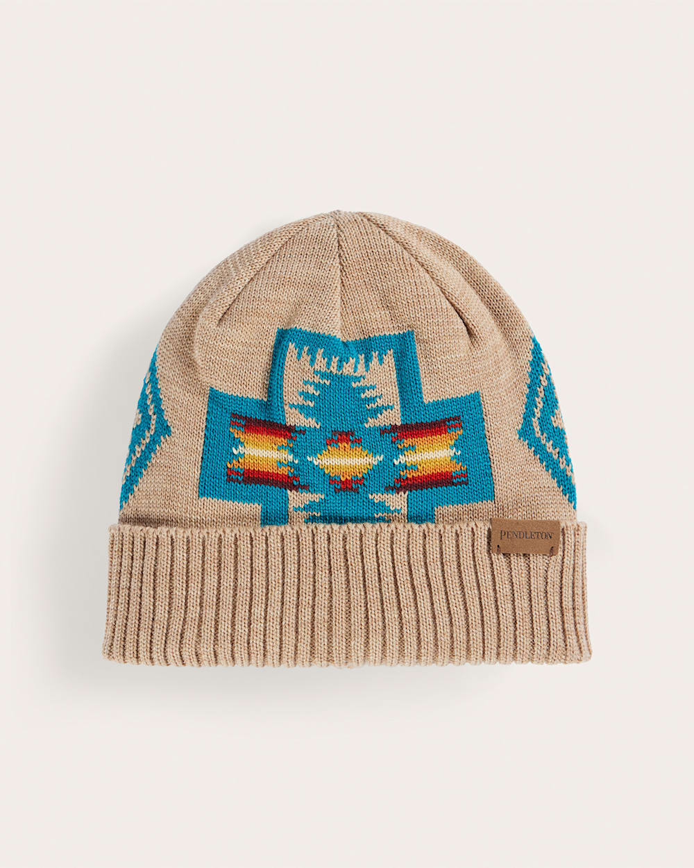 HARDING MERINO KNIT CAP IN BEIGE image number 1