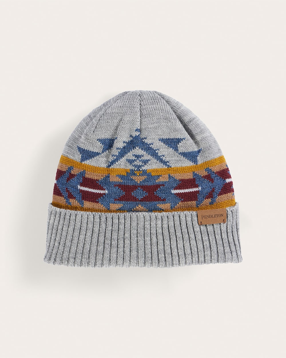 AUTUMN BIRCH MERINO KNIT CAP IN GREY image number 1