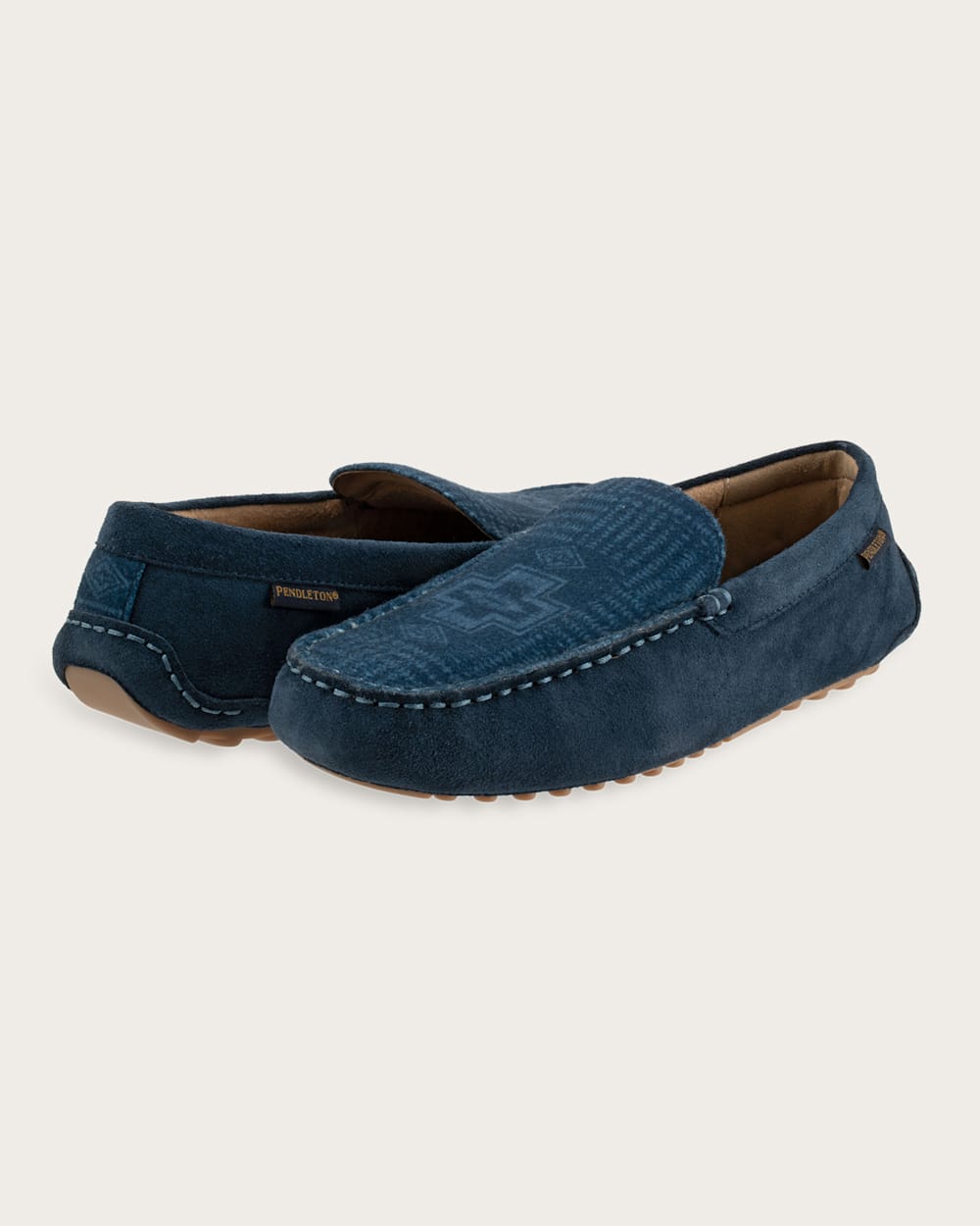 ALTERNATE VIEW OF MEN'S HARDING SLIPPERS IN NAVY HARDING image number 2