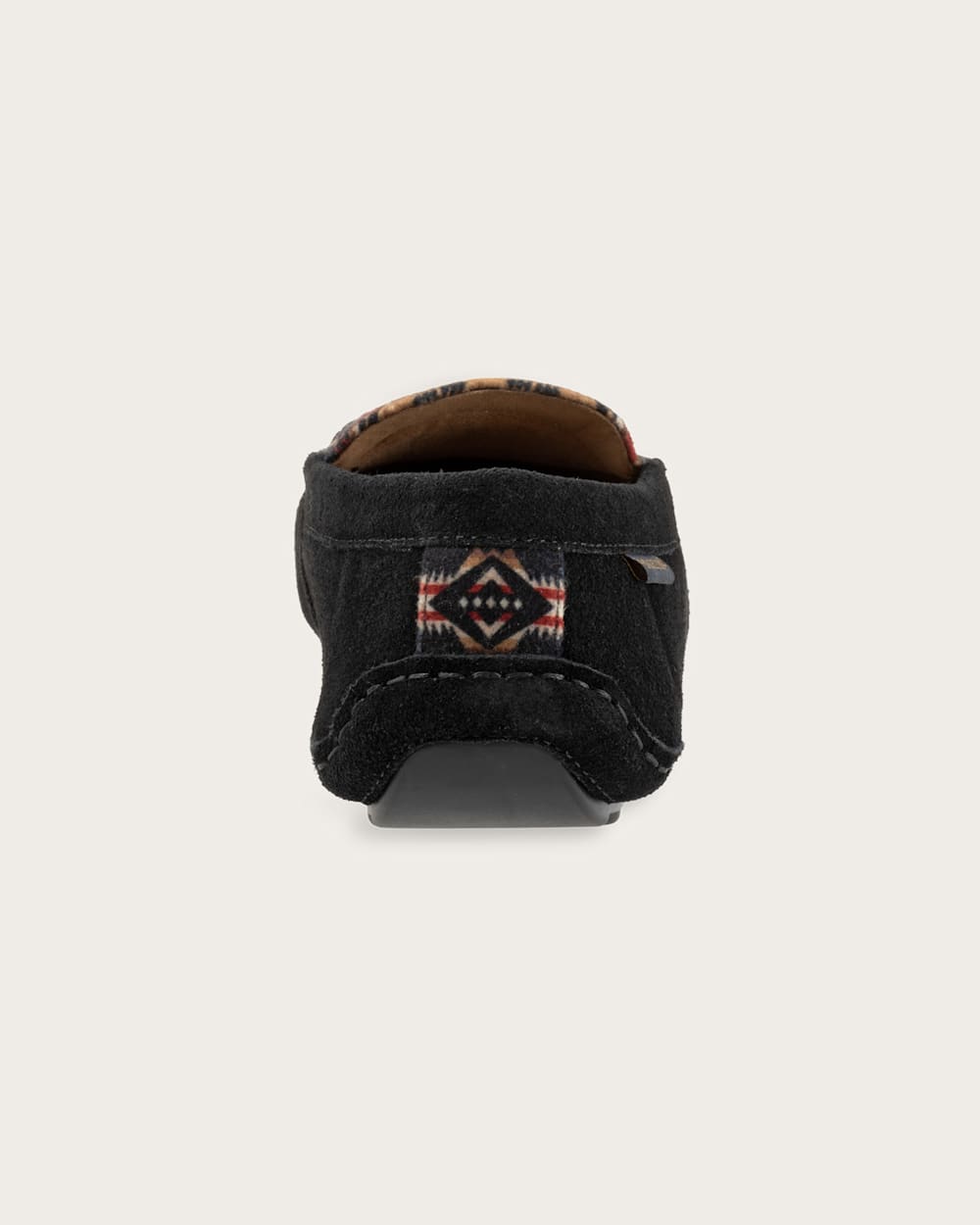 ALTERNATE VIEW OF MEN'S NEHALEM SLIPPERS IN BLACK/RED image number 6