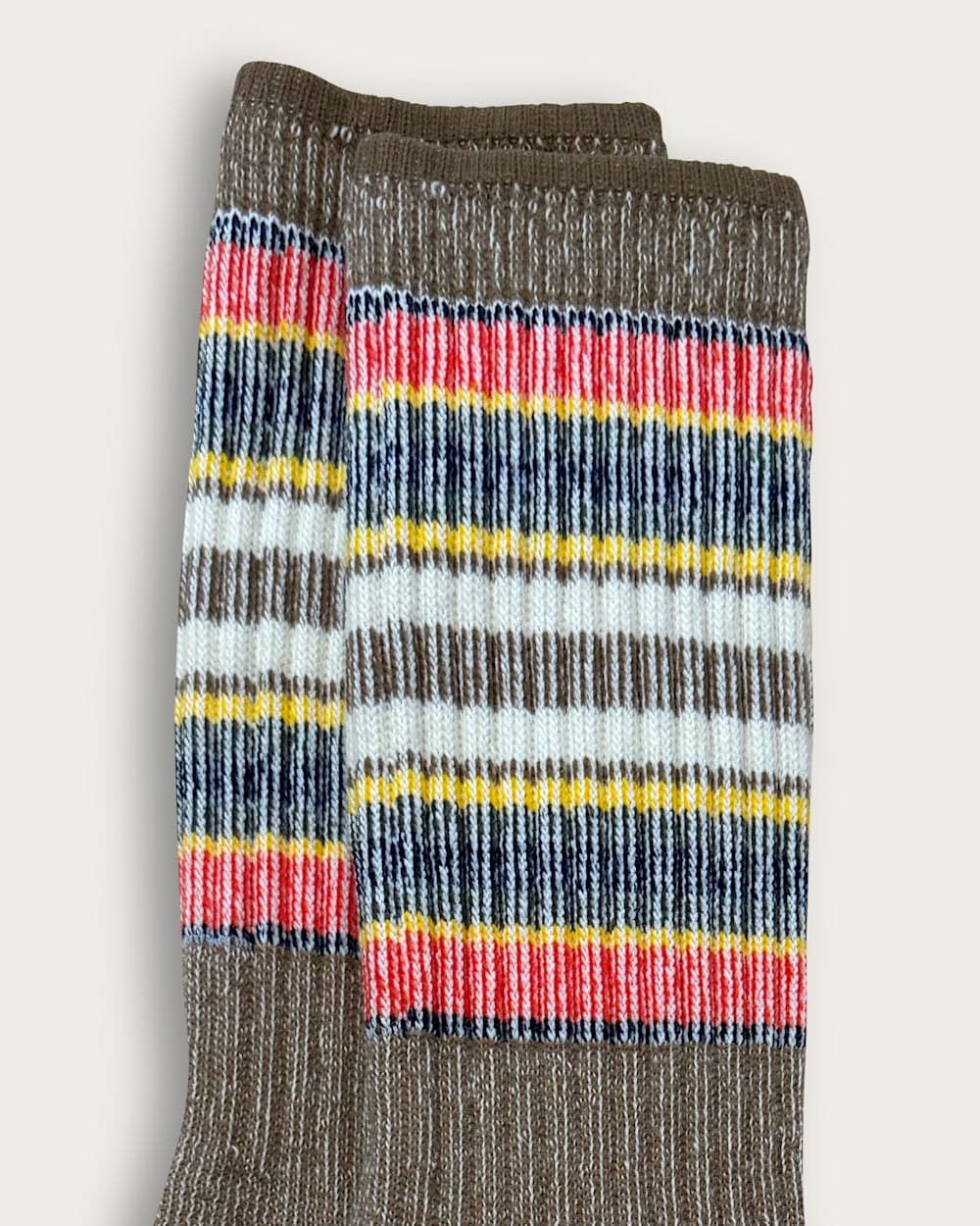 ALTERNATE VIEW OF YAKIMA HIKING SOCKS IN MINERAL UMBER image number 2