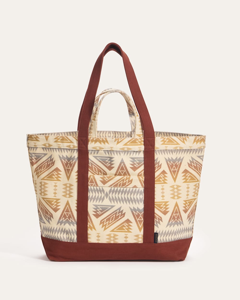 ASTORIA CANVAS LARGE TOTE IN BRICK PONDEROSA image number 1