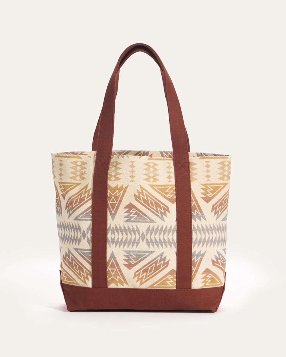 ALTERNATE VIEW OF ASTORIA CANVAS MEDIUM TOTE IN BRICK PONDEROSA image number 2
