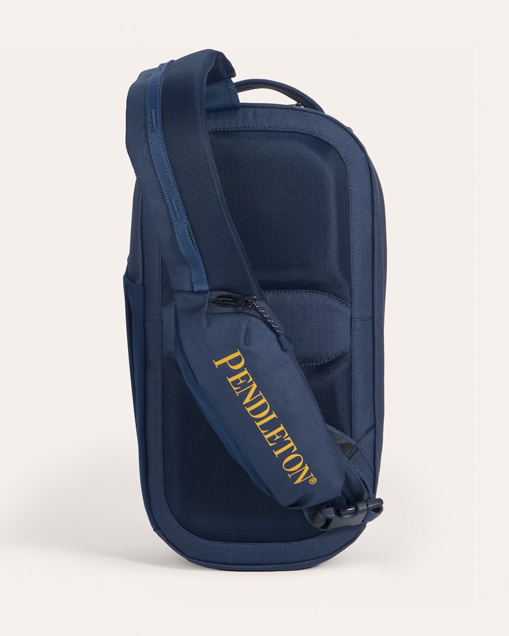 ALTERNATE VIEW OF CREEKSIDE EXPLORER SLING BACKPACK IN NAVY MULTI image number 2