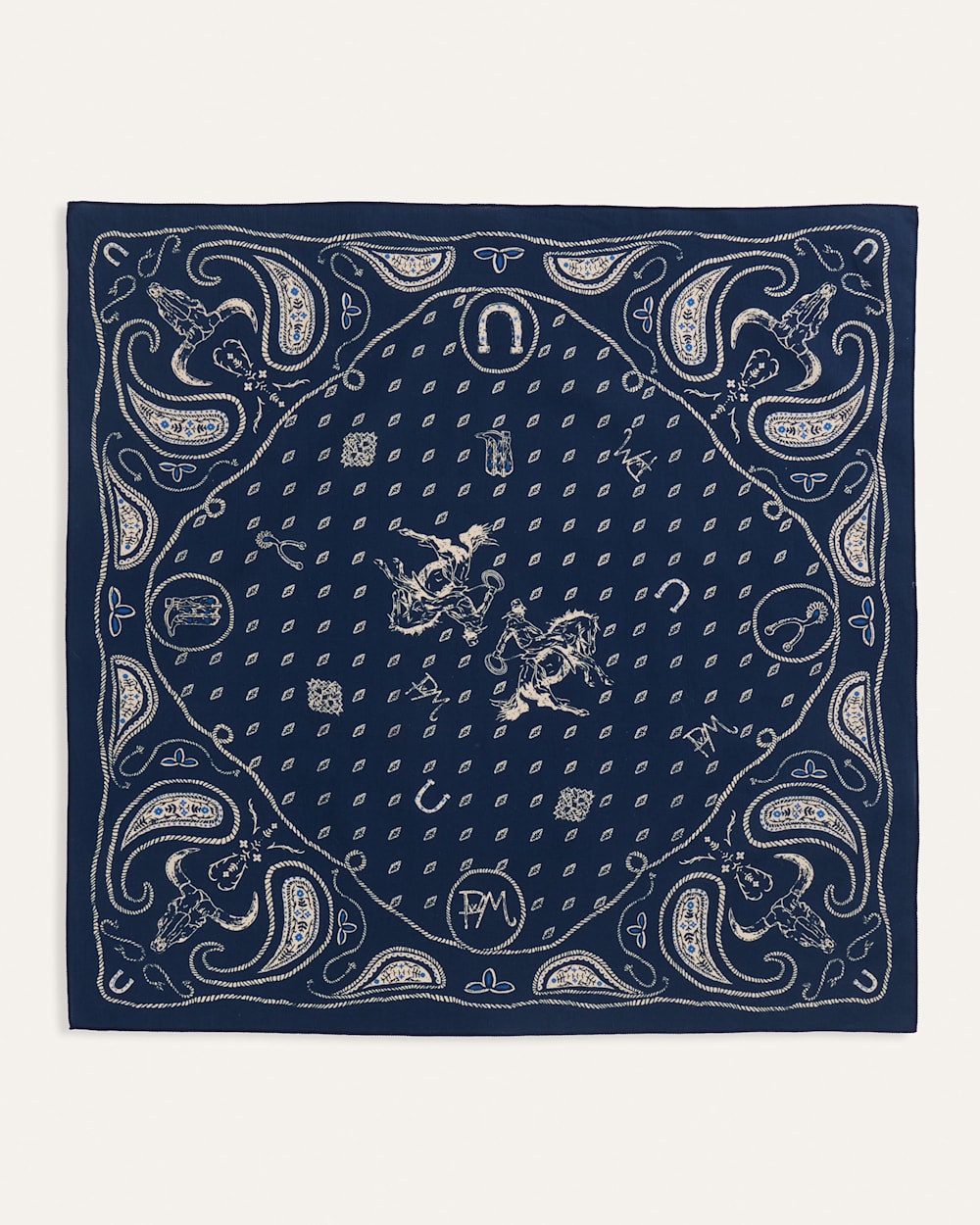 ALTERNATE VIEW OF WESTERN 3-PACK BANDANA IN MULTI image number 3