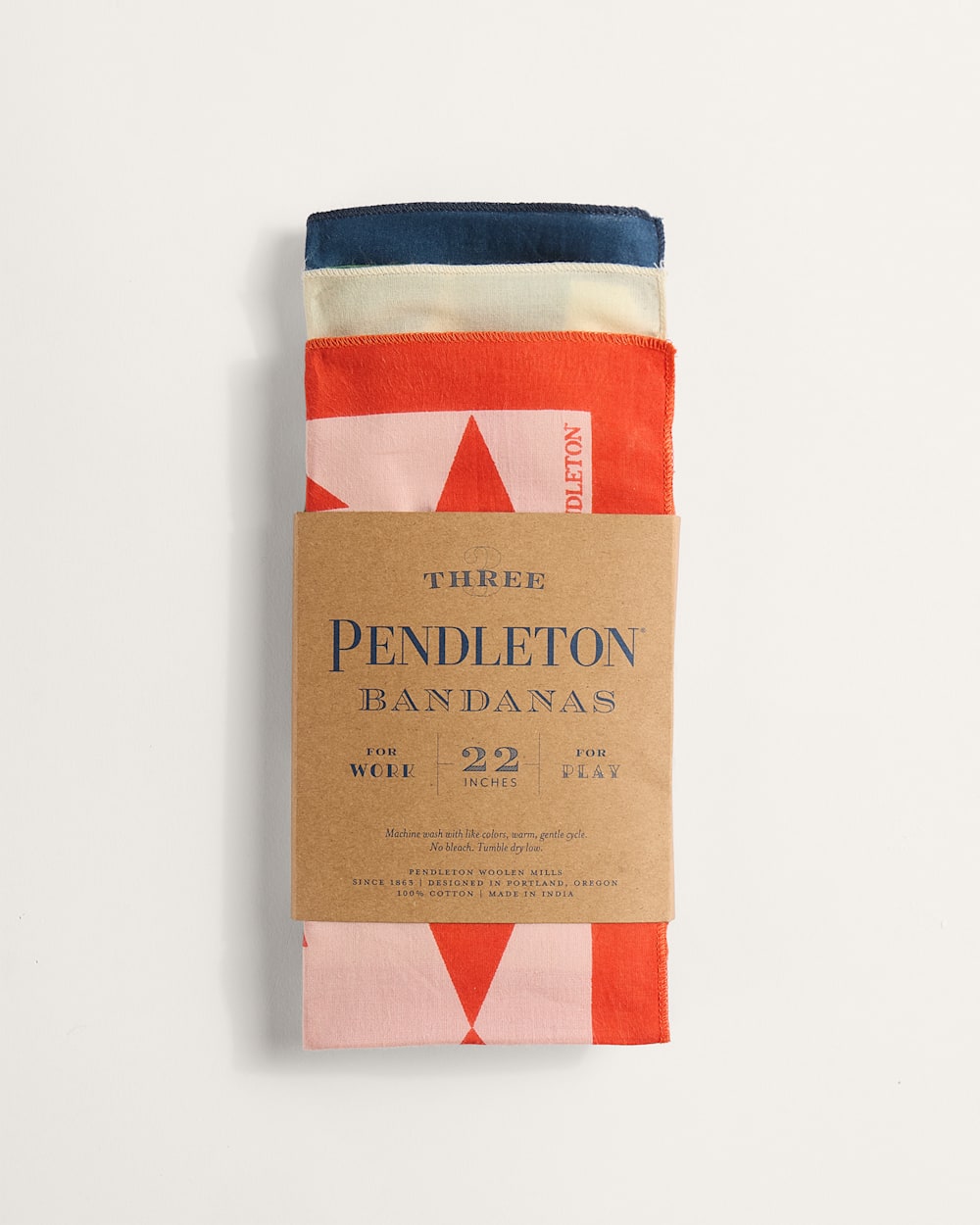 PILOT ROCK 3-PACK BANDANA IN MULTI image number 1