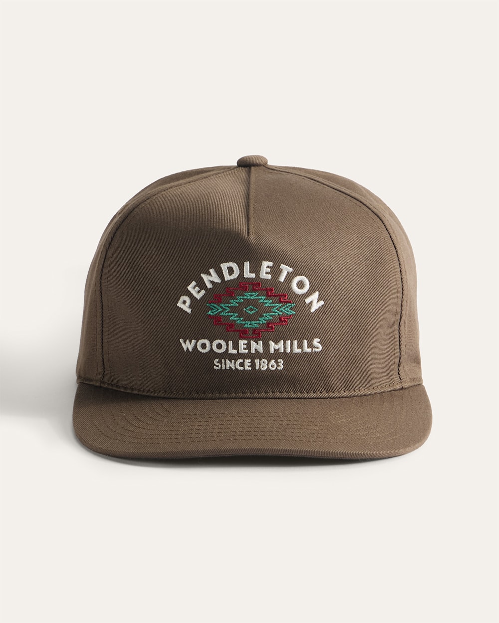 ALTERNATE VIEW OF UNSTRUCTURED FIVE PANEL COTTON HAT IN CHOCOLATE image number 3