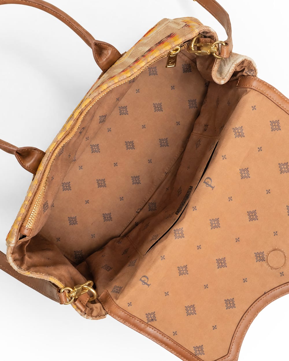 ALTERNATE VIEW OF LOOK WEST HANDBAG IN TAN HARDING image number 4