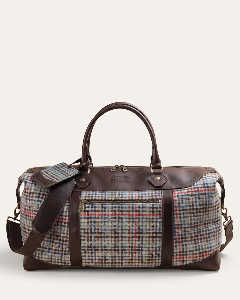 ALTERNATE VIEW OF CAMEL BRIGHTS HERITAGE WEEKENDER IN MULTI CHECK image number 2