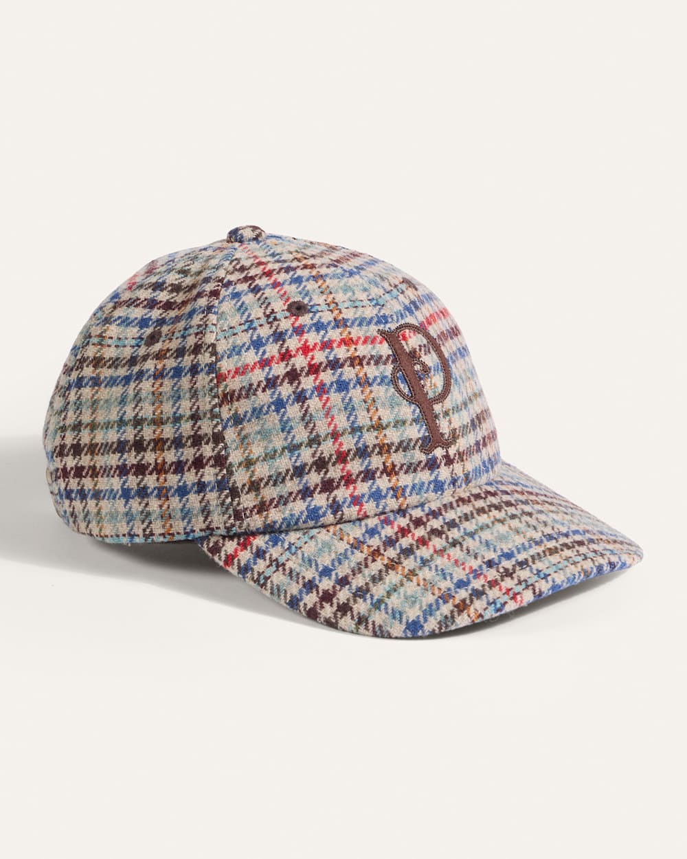 ALTERNATE VIEW OF CAMEL BRIGHTS HERITAGE WOOL HAT IN MULTI CHECK image number 3