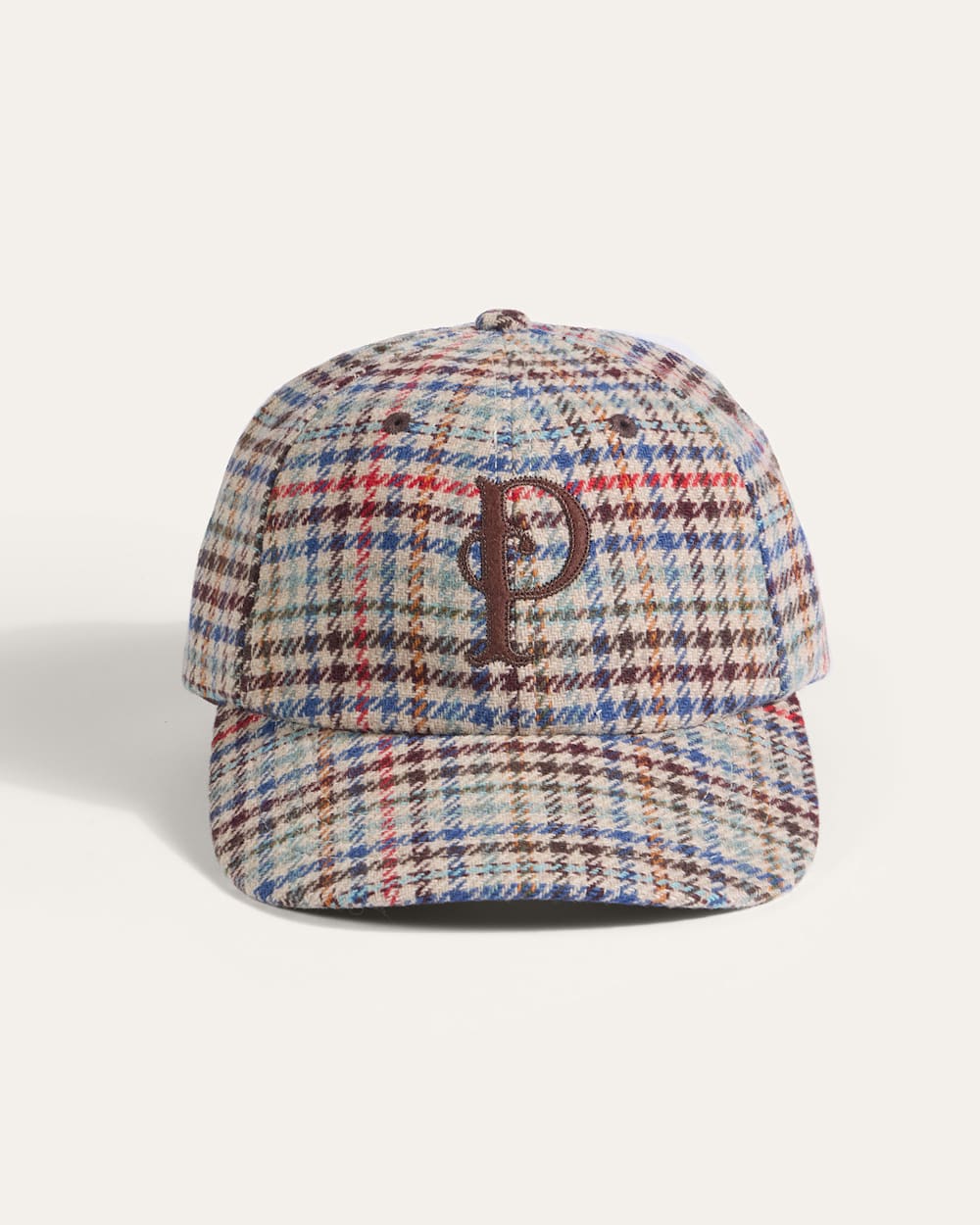 ALTERNATE VIEW OF CAMEL BRIGHTS HERITAGE WOOL HAT IN MULTI CHECK image number 5