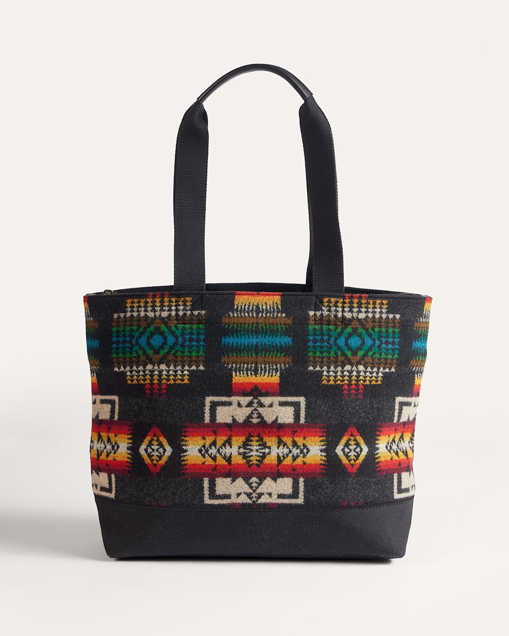 TRADITIONS CITY ZIP TOTE IN BLACK CHIEF JOSEPH image number 1