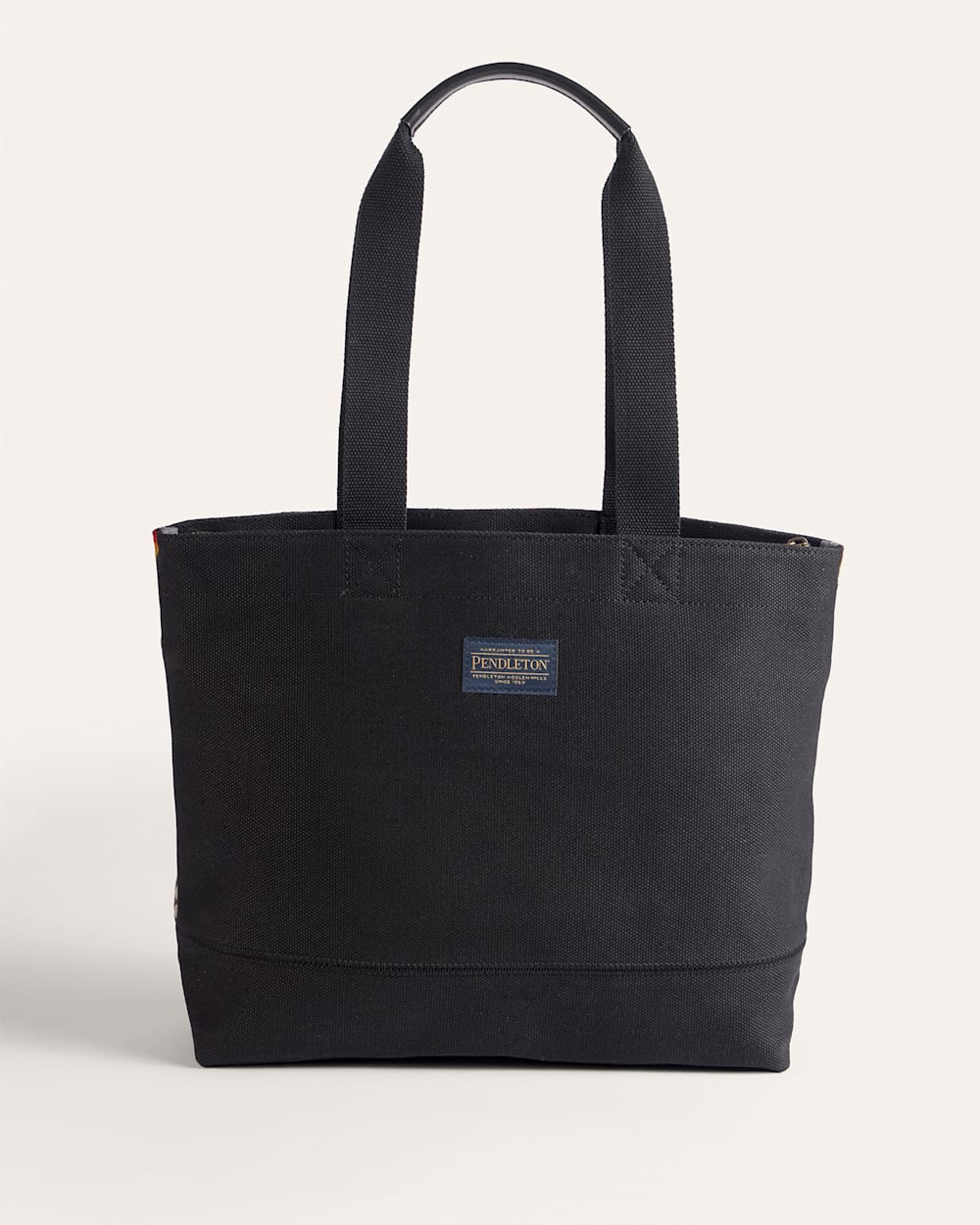ALTERNATE VIEW OF TRADITIONS CITY ZIP TOTE IN BLACK CHIEF JOSEPH image number 2