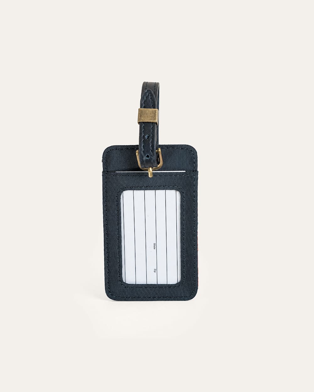ALTERNATE VIEW OF TRADITIONS LUGGAGE TAG IN BLACK CHIEF JOSEPH image number 2