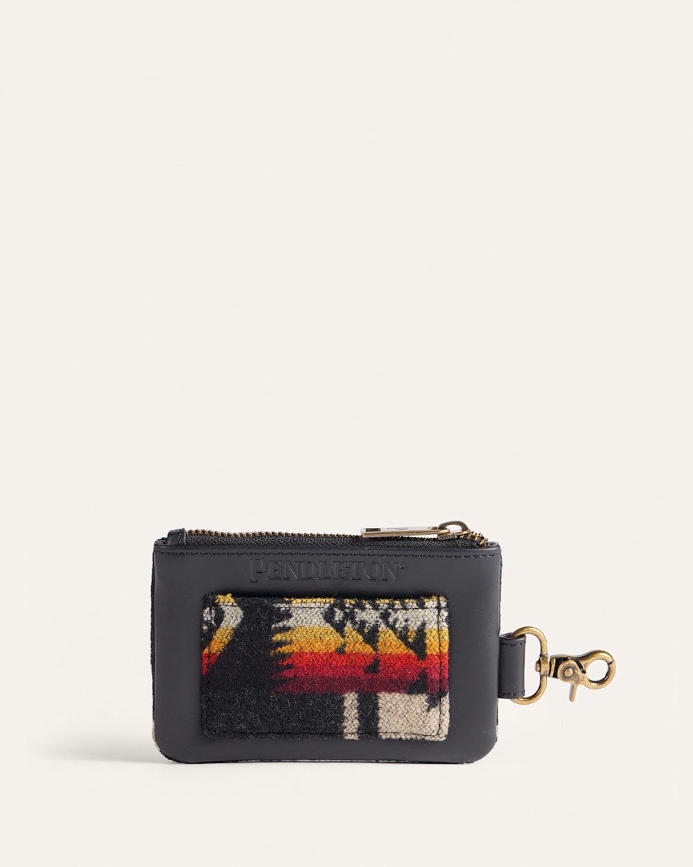 TRADITIONS ZIP CARD CASE IN BLACK CHIEF JOSEPH image number 1