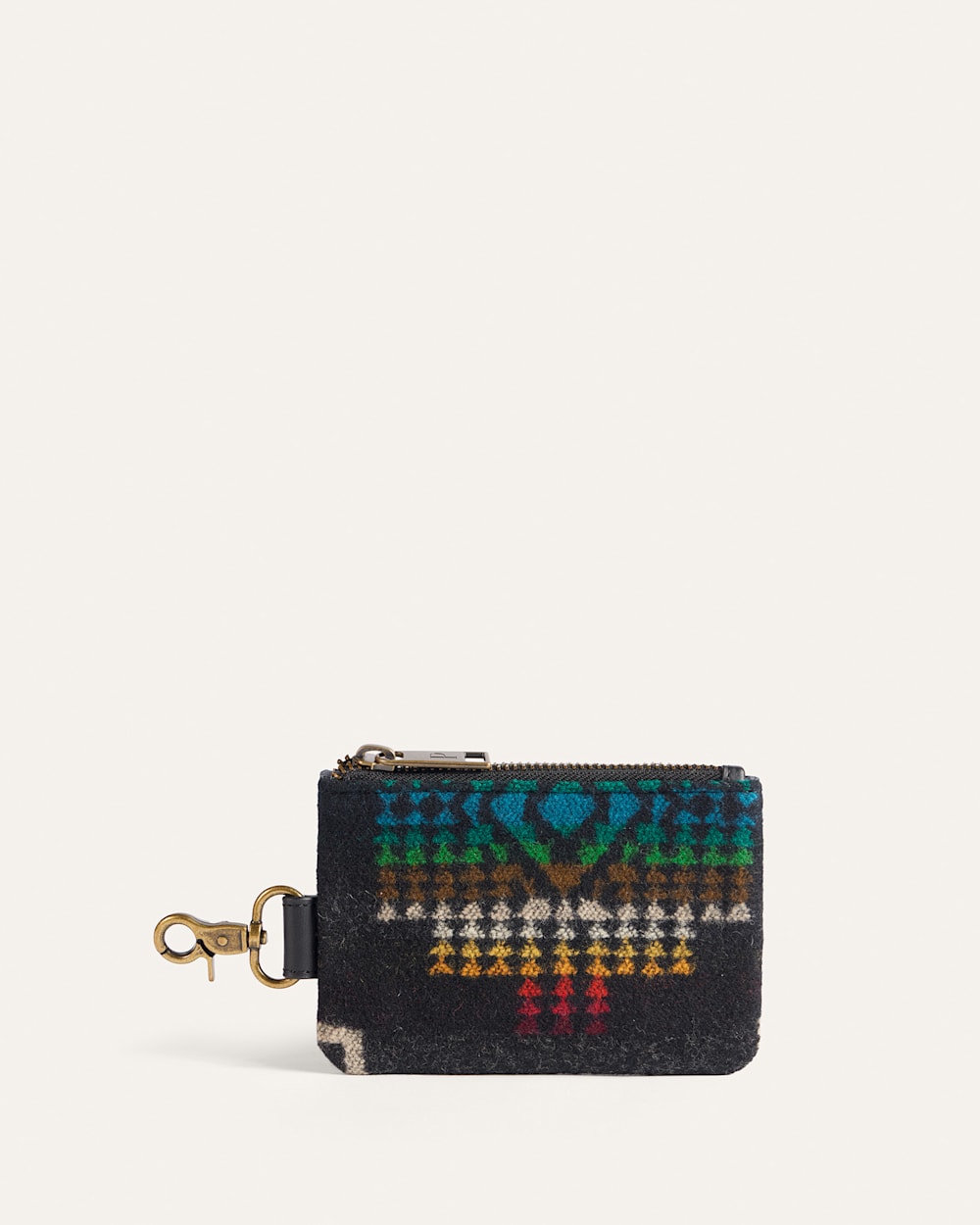 ALTERNATE VIEW OF TRADITIONS ZIP CARD CASE IN BLACK CHIEF JOSEPH image number 2