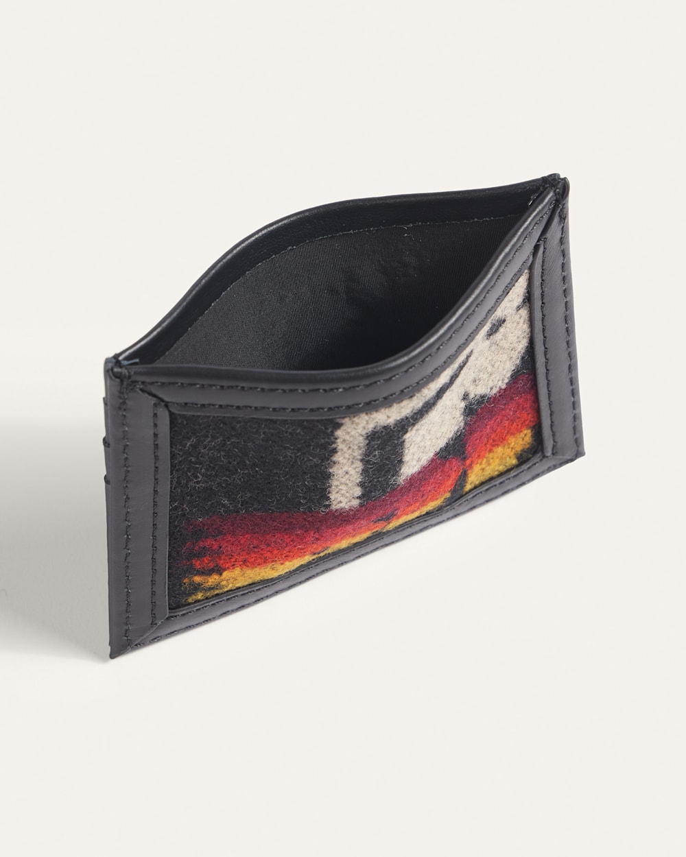 ALTERNATE VIEW OF TRADITIONS SLIM WALLET IN BLACK CHIEF JOSEPH image number 3