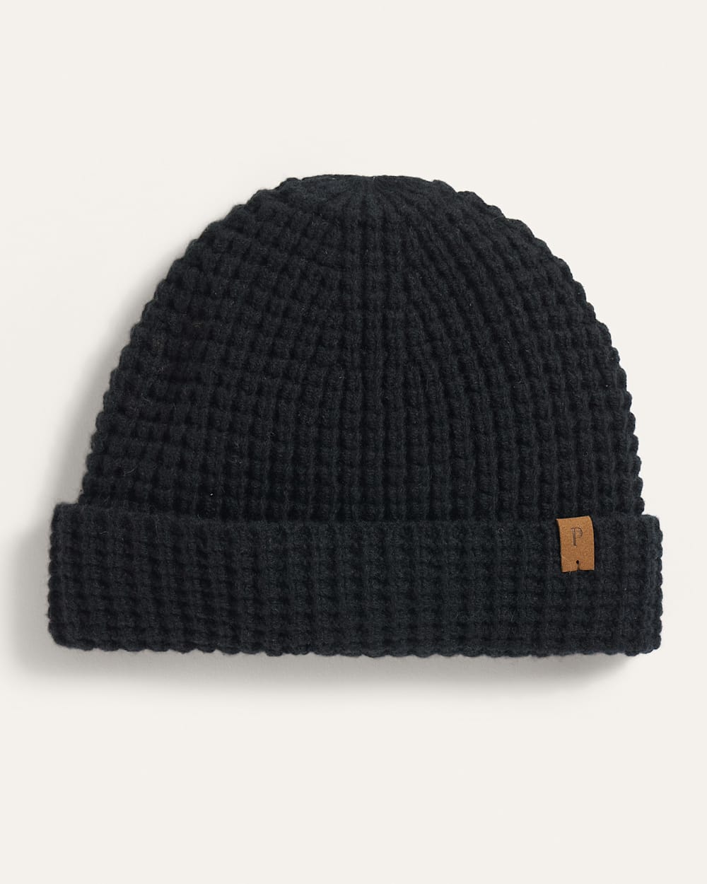 LAMBSWOOL WATCH CAP IN BLACK image number 1