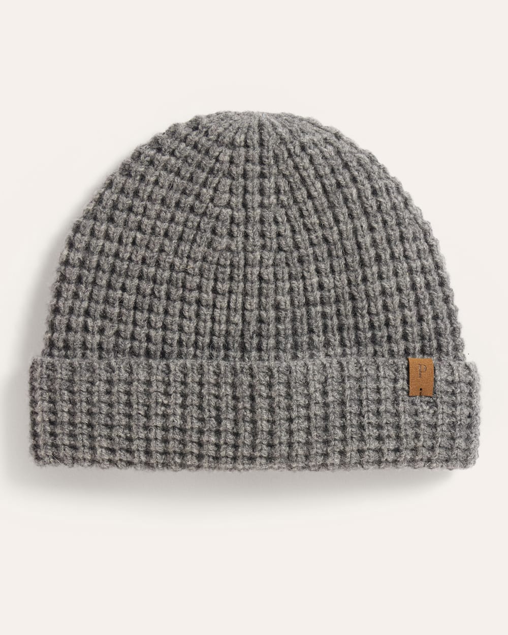 LAMBSWOOL WATCH CAP IN LIGHT HEATHER GREY image number 1