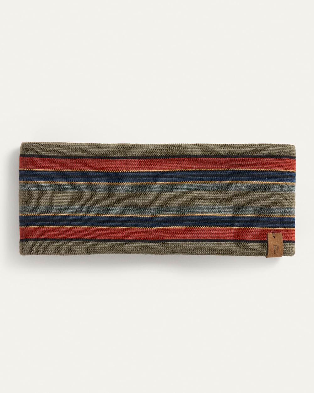 YAKIMA MERINO FLEECE-LINED HEADBAND IN GREEN HEATHER image number 1