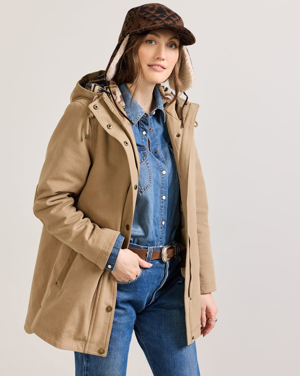 ALTERNATE VIEW OF ECHO BAY HERITAGE COLLECTION TIMBERLINE HAT image number 2