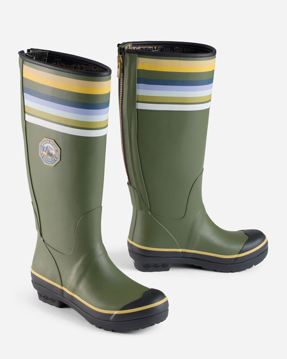 NATIONAL PARK TALL RAIN BOOTS IN ROCKY MOUNTAIN image number 1